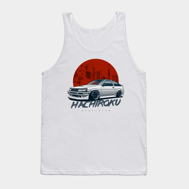 Levin AE86 Tank Top by Markaryan